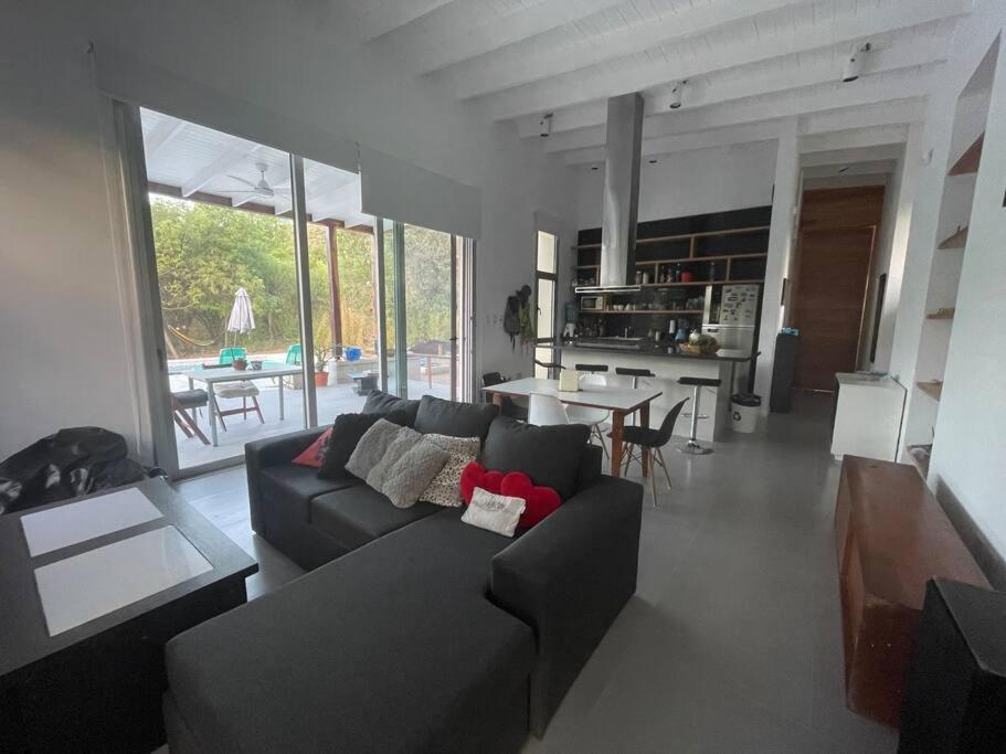 Casa Con Piscina Y Mirador Privado En San Marcos Sierras Vila Exterior foto