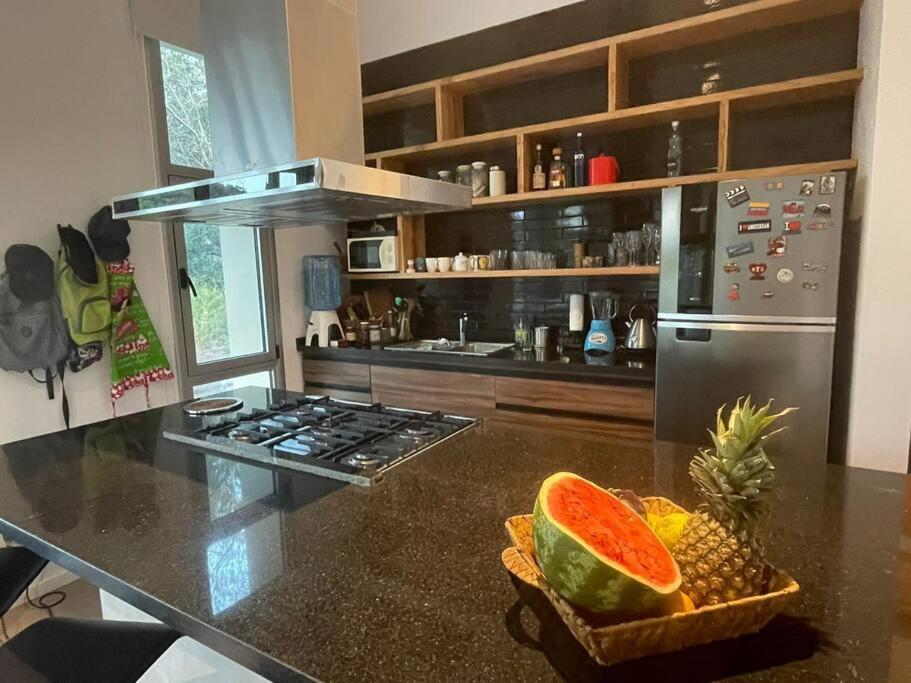 Casa Con Piscina Y Mirador Privado En San Marcos Sierras Vila Exterior foto
