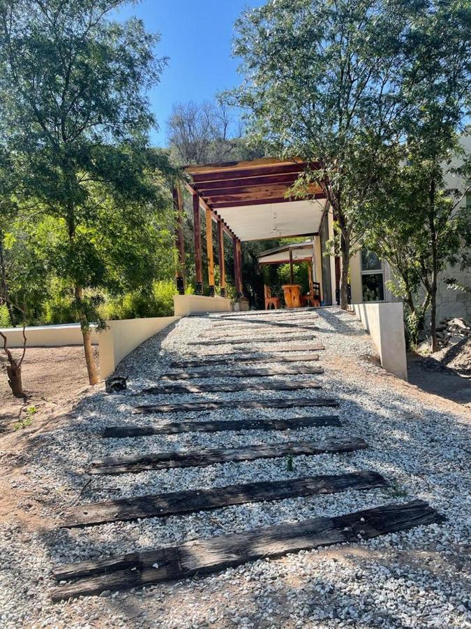 Casa Con Piscina Y Mirador Privado En San Marcos Sierras Vila Exterior foto