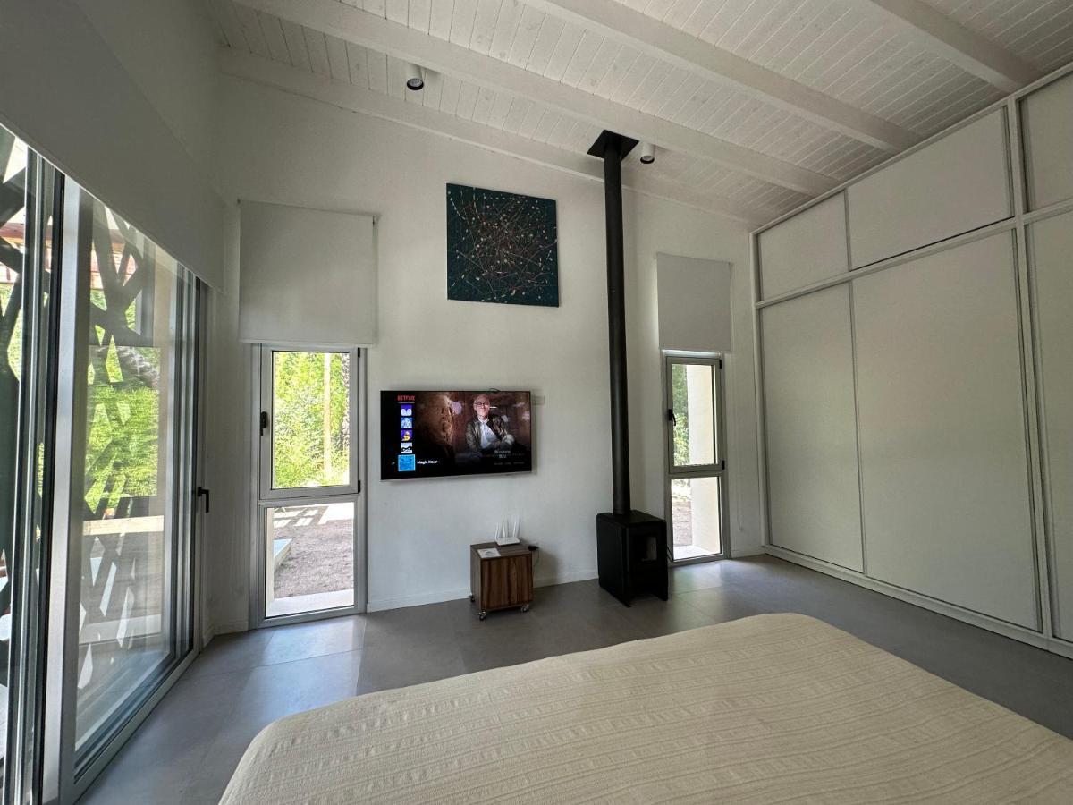 Casa Con Piscina Y Mirador Privado En San Marcos Sierras Vila Exterior foto